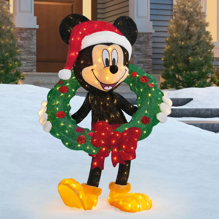 楽天市場】即納 【Disney】クリスマス ホリデーミッキーマウス LED 