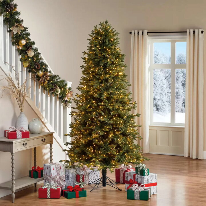 楽天市場】直送【 コストコ COSTCO 】クリスマスツリー 電飾付き 228cm  