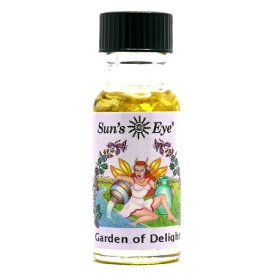 【 Sun'sEye サンズアイ 】 Garden of Delight ガーデンオブディライト 15ml ミスティック ブレンド オイル 金運 アップ 願望成就系オイル