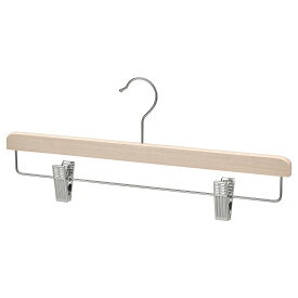 【 IKEA イケア 】 BUMERANGズボンハンガー 【 ナチュラル 】 5本セット