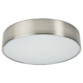 LEDシーリングランプ ニッケルメッキ ブラッシュメタル 明るい全体照明 キッチン 廊下用 省エネ 長寿命 VIRRMO IKEA イケア 704.556.62