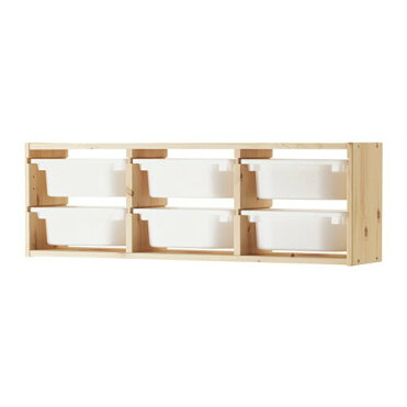 Ikeaイケア トロファスト 子供用家具trofastウォール収納 パイン材 ホワイト W Wss6 ラッキーシール対応 Room 欲しい に出会える