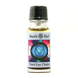 【 Sun'sEye サンズアイ 】 Third Eye Chakra サードアイチャクラ 第6チャクラ 15mlチャクラ オイル 浄化 保護系オイル