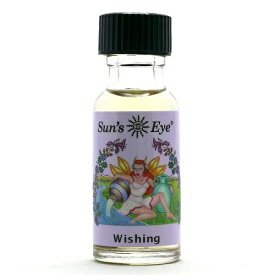 予約【 Sun'sEye サンズアイ 】 Wishing ウィッシング 15ml ミスティック ブレンド オイル 金運 アップ 願望成就系オイル