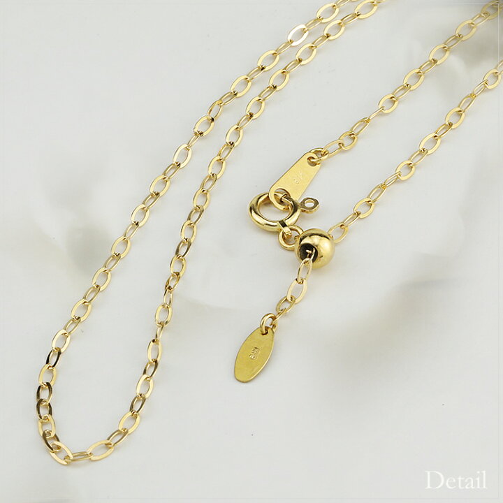 楽天市場】K18リップクロスチェーン・ネックレス(18k、18金製)(45cm 幅 