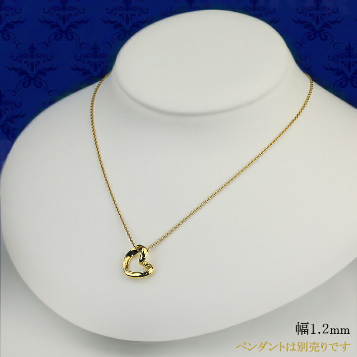 楽天市場】K18 丸小豆/丸あずき/丸あづき/丸アズキチェーン ネックレス 