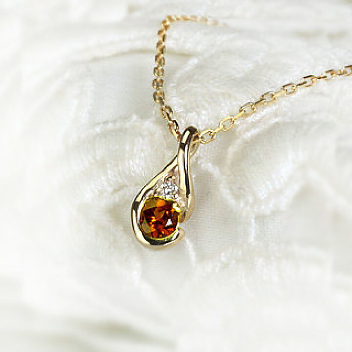 楽天市場】K18ガーネットペンダントトップ【Luna】(p2113-p2957-012324  