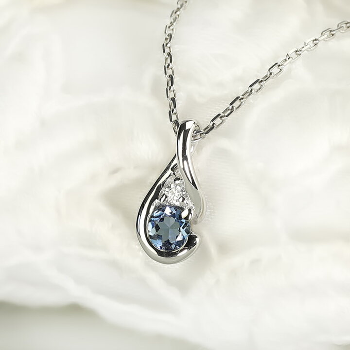 楽天市場】PtサンタマリアAfアクアマリンペンダントトップ【Luna  