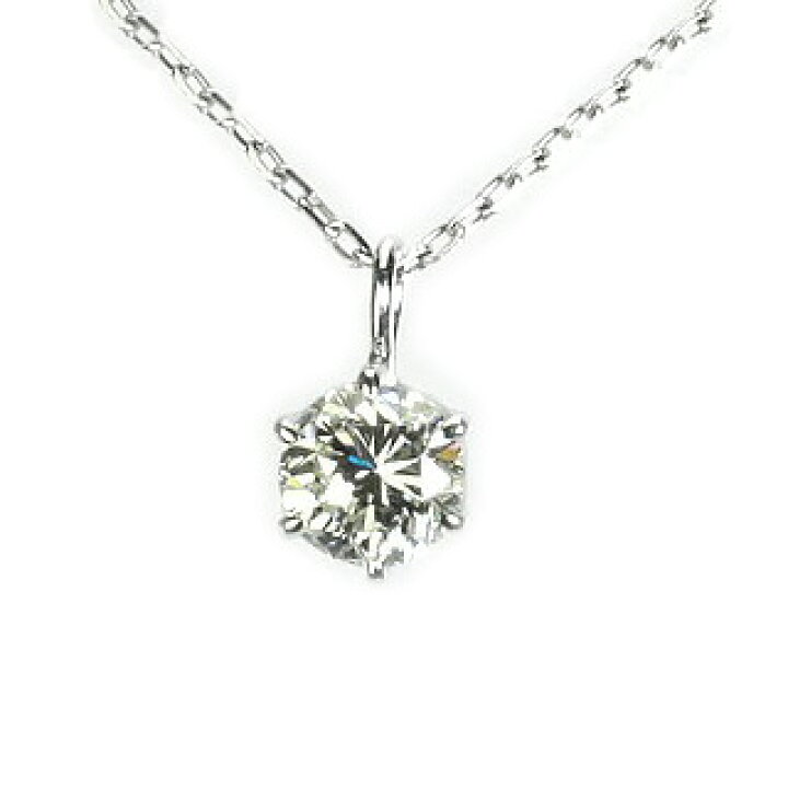 楽天市場】0.345ct Jカラー SI2 Fair プラチナダイヤモンドネックレス 