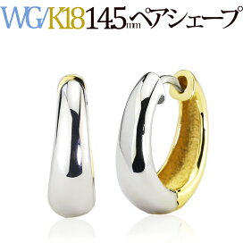 楽天市場】 ピアス > フープピアス(地金) > ペアシェープ > 14.5mm 