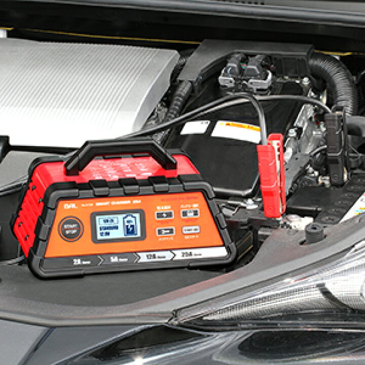 楽天市場】DC12/24Vバッテリー専用充電器 SMART CHARGER 25A BAL 2708 