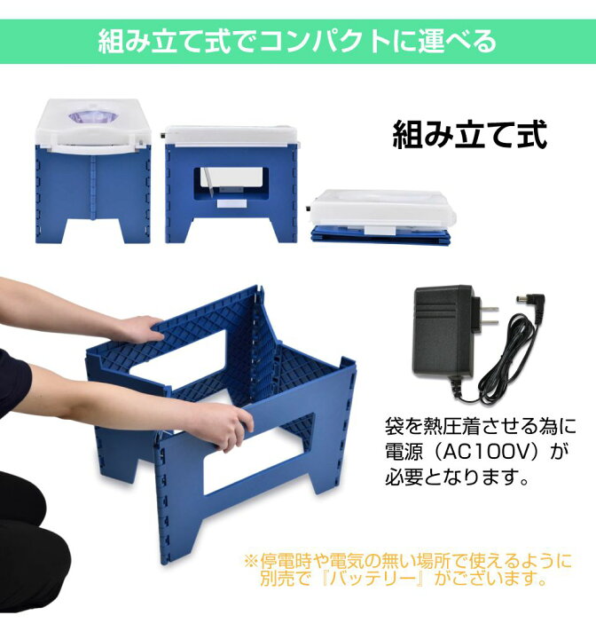 楽天市場】簡易トイレ 非常用トイレ ラップ式簡易トイレ ラップポン PF 