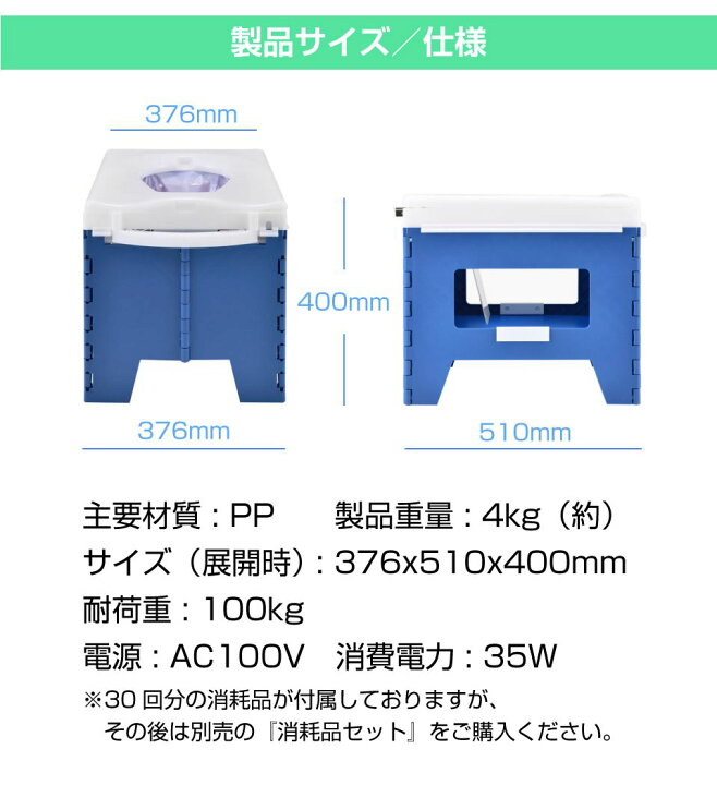 楽天市場】簡易トイレ 非常用トイレ ラップ式簡易トイレ ラップポン PF 