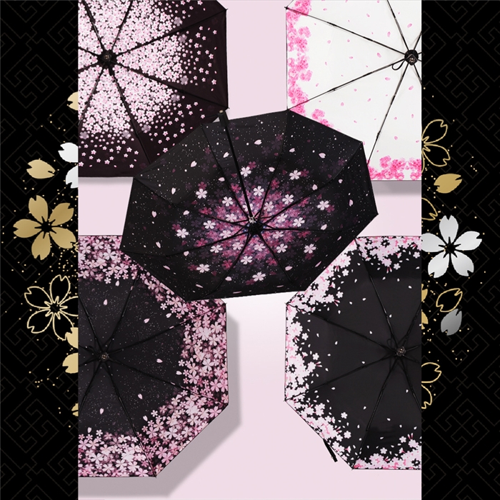 楽天市場】折りたたみ傘 折り畳み傘 折りたたみ 傘 レディース 花柄 桜 