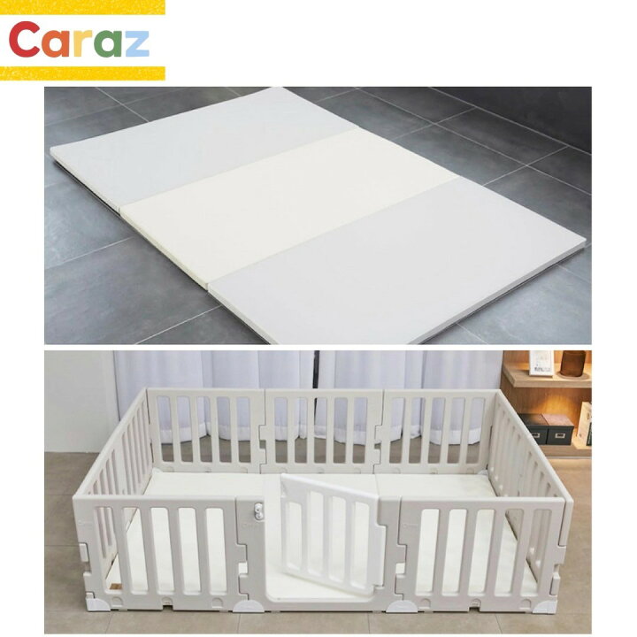 楽天市場】P5倍☆Caraz プレイマットベビーマット 厚手 防水マッ 