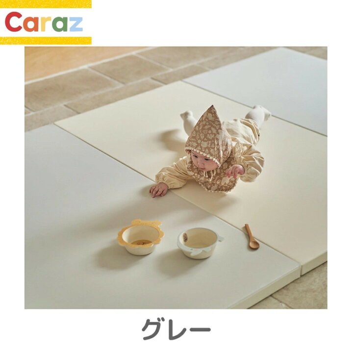 楽天市場】P5倍☆Caraz プレイマットベビーマット 厚手 防水マッ 
