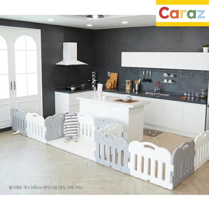 楽天市場】☆Caraz ベビーサークル 固定ホルダー 円盤型 足 2個セット 