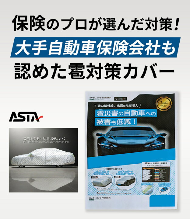 楽天市場】【オーダーメイド】ASTA ハイルガード 雹対策 車両 