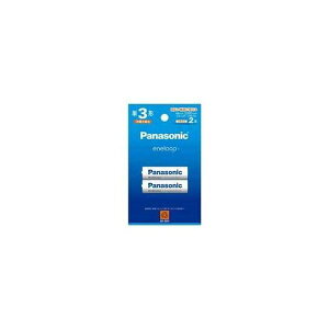 Panasonic �G�l���[�v�[�d���d�r�P3�` 2�{ BK-3MCD/2H