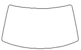 ダイハツ 適合 ミラトコット　LA550S　H30，6〜 シルフィード FGR-500 フロントガラスフィルム カーフィルム カット済み