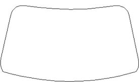 シトロエン 適合 DS3　クロスバック　D34HN05　R1，12～ シルフィード FGR-500 フロントガラスフィルム カーフィルム カット済み