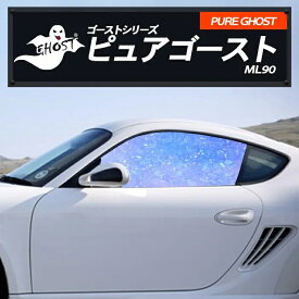 ピュア ゴーストML91 運転席 助手席 BMW 適合 5シリーズ ワゴン MT25（F11）　H22，9〜 カーフィルム カット済み