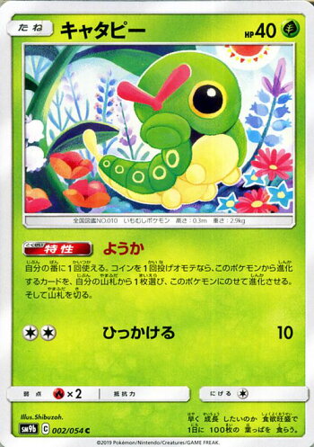 楽天市場 ポケモンカードゲーム キャタピー C Sm9b フルメタルウォール サン ムーン Pokemon ポケモン カード ポケモンカード ポケカ ポケットモンスター 強化拡張パック サンアンドムーン サンムーン 拡張 パック 草 たねポケモン カードミュージアム 楽天市場店