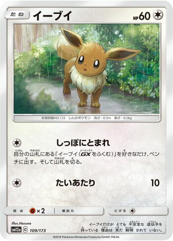 楽天市場 ポケモンカードゲーム イーブイ Sm12a ハイクラスパック Gx タッグオールスターズ サン ムーン Pokemon ポケモン カード ポケカ ポケットモンスター サンアンドムーン サンムーン 無 たねポケモン カードミュージアム 楽天市場店