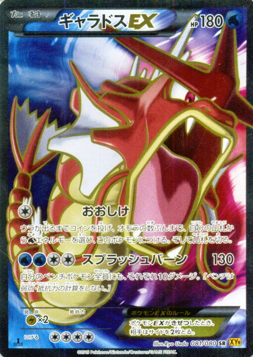 楽天市場】ポケモンカード EX ギャラドスEX （ SR ) / 破天の怒り 