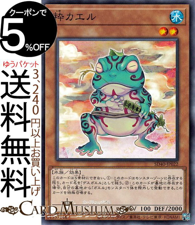 楽天市場】遊戯王カード 粋カエル ストラクチャーデッキ 凍獄の氷結界 