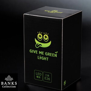 BANKS Collection GIVE ME GREEN LIGHT by �݂ǂ肫�������O���[�����C�g �ΐF�d�� LED �A���琬���C�g �a�Q �\�h