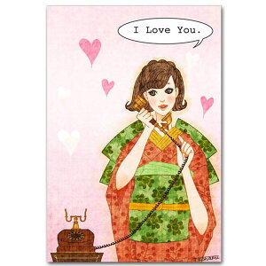 ԏtE吳_|XgJ[huI LOVE YOUv