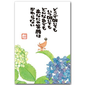 楽天市場 あじさい ポストカードの通販