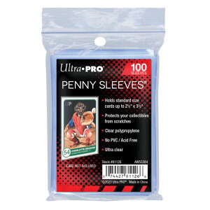 yEgv UltraPro WpizJ[hX[u ʏTCYp 100  g[fBOJ[hP[X g #81126 | Soft Card Sleeves Trading card storage cases