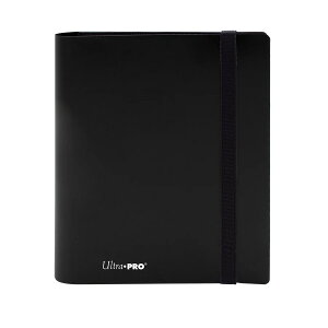 �E���g���v�� (Ultra Pro) �G�N���v�X4�|�P�b�g �v�� �o�C���_�[ �W�F�b�g�u���b�N #15376 | Eclipse 4-Pocket PRO-Binder - Jet Black