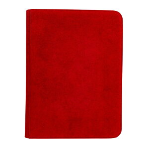 �E���g���v�� (Ultra Pro) Vivid �f���b�N�X �W�b�p�[ �v���o�C���_�[ 9�|�P�b�g #15934 | Ultra PRO Vivid Deluxe 9-Pocket Zippered PRO-Binder - Red-
