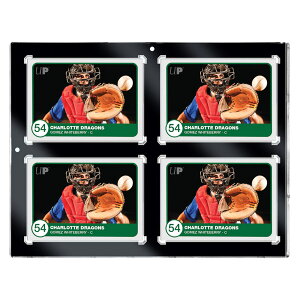 Egv (Ultra Pro) 35PT g 4J[h UV^b`}Olbgz_[ 1mm #15401 | 35PT 4-Card Black Border UV ONE-TOUCH Magnetic Holder