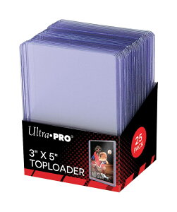 �E���g���v��(UltraPro) �����O�J�[�h�p�g�b�v���[�_�[ 25������p�b�N (#81182) Long Card Toploader Pack