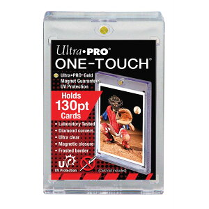yEgv UltraPro Wpiz130PT ^b`}Olbgz_[ 3.5mmp UVJbgdl g[fBOJ[hP[X gJ (#81721) One Touch Magnet Holder 130PT UV | Trading card storage cases