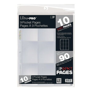 Egv (Ultra Pro) 9|Pbg V[g 3i10j#83000 | 9-Pocket Retail Page for Standard Size Cards