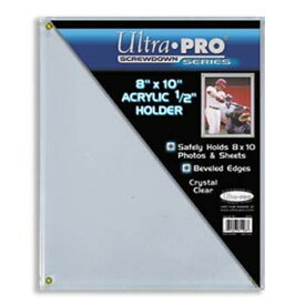 (セール) Ultra Pro (ウルトラプロ) Lucite 8" X 10" Screwdown | 8x10 スクリューダウン #81198