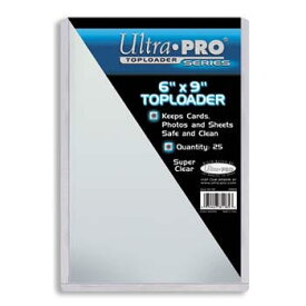 ウルトラプロ(UltraPro) トップローダー 6x9 (25枚入) (#81185) 6x9 Toploader