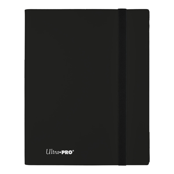 Ultra Pro ウルトラプロ バインダー 日時指定 ジェットブラック #15219 9-Pocket Jet 激安 激安特価 送料無料 Black Eclipse PRO-Binder