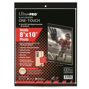 Egv (Ultra Pro) 8 x 10 tHg g UV^b`}Olbgz_[ #15421 | 8 x 10 UV One Touch Black Frame Magnetic Holder