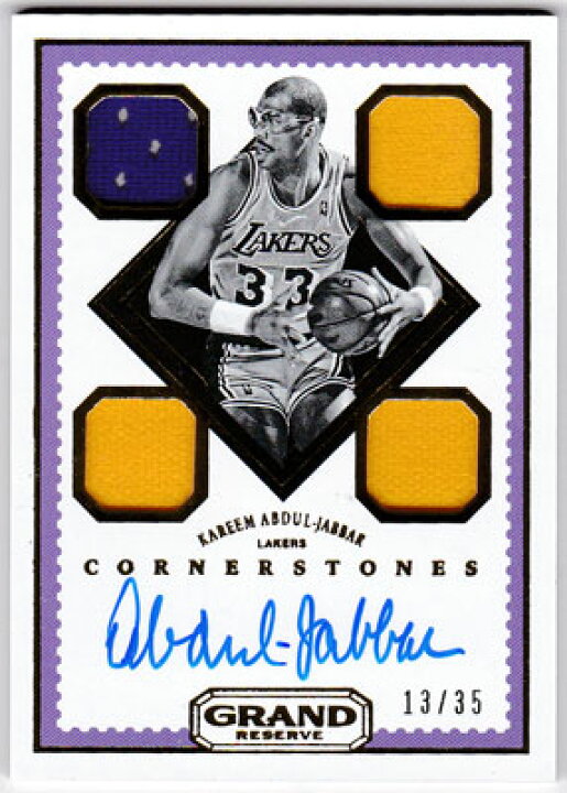 楽天市場】カリーム・アブドゥル・ジャバー 2016-17 Panini Grand 