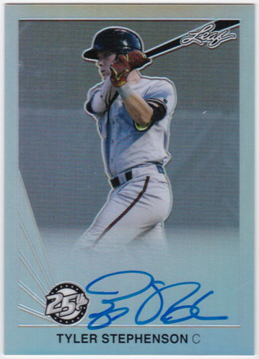 楽天市場 タイラー スティーブンソン 15 Leaf 25th Baseball Metal Auto Silver Tyler Stephenson カードファナティック 楽天市場 タイラー スティーブンソン 15 Leaf 25th Baseball Metal Auto Silver Tyler Stephenson カードファナティック