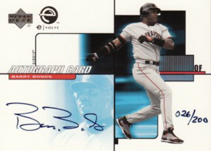 楽天市場】バリー・ボンズ Barry Bonds 2000 Upper Deck eVolve 