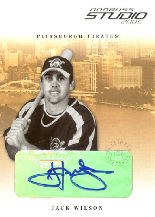 楽天市場】【ジャック ウィルソン】 MLB 2005 Donruss Studio 