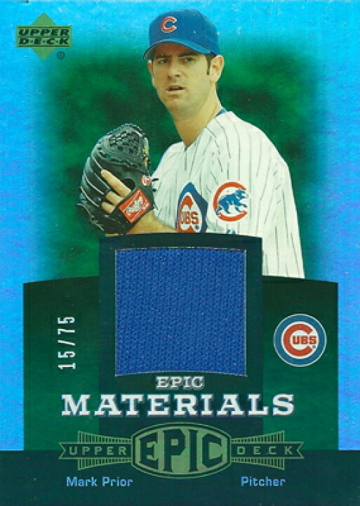 楽天市場】マーク・プライアー MLBカード Mark Prior 2006 UD Epic 