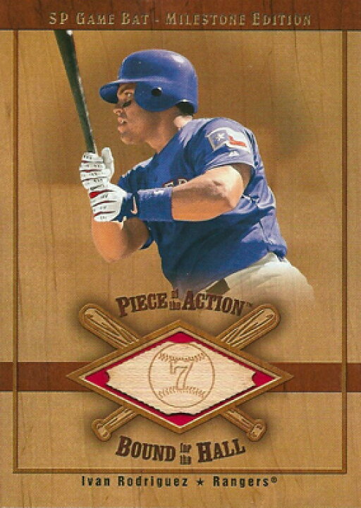 楽天市場】イバン・ロドリゲス MLBカード Ivan Rodriguez 2001 SP Game 
